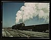Locomotive in a railroad yard, Chicago and Northwestern RR, near Chicago, Ill.jpg