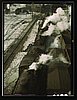 Locomotives lined up for coal, sand and water at the coaling station in the 40th street yard of the C & NW RR., Chicago, Ill.jpg